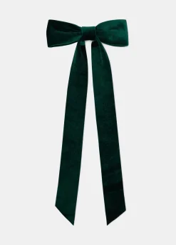 Fiocco in velluto con molletta