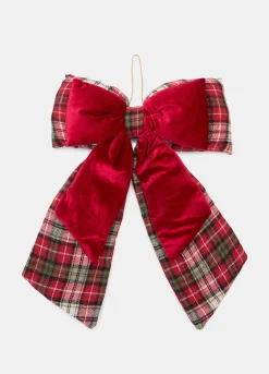 Fiocco tartan con laccetto