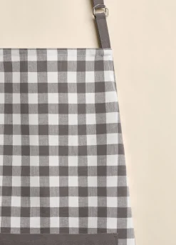 Grembiule in cotone a quadretti