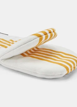 Guanto da cucina a righe di puro cotone