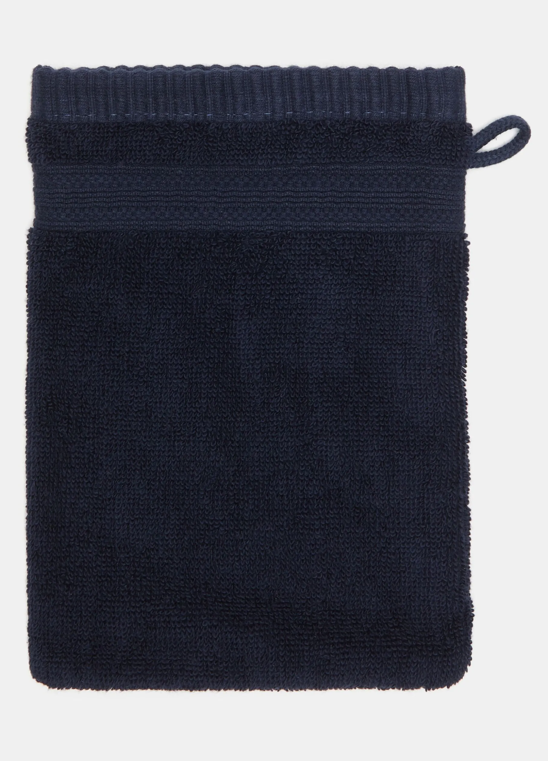 Guanto esfoliante puro cotone tinta unita