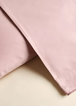 Lenzuolo a 2 piazze in raso di puro cotone tc221