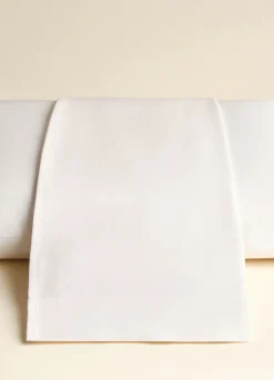 Lenzuolo a 2 piazze in raso di puro cotone tc224