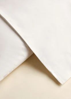 Lenzuolo a 2 piazze in raso di puro cotone tc224