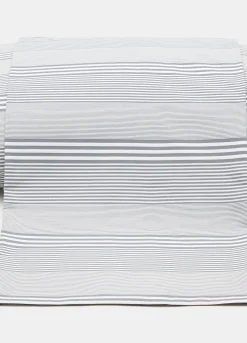 Lenzuolo a righe di puro cotone