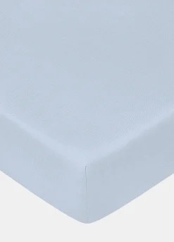 Lenzuolo con angoli tinta unita in puro cotone