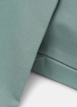 Lenzuolo matrimoniale di puro cotone tinta unita