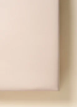 Lenzuolo singolo con angoli in percalle di cotone