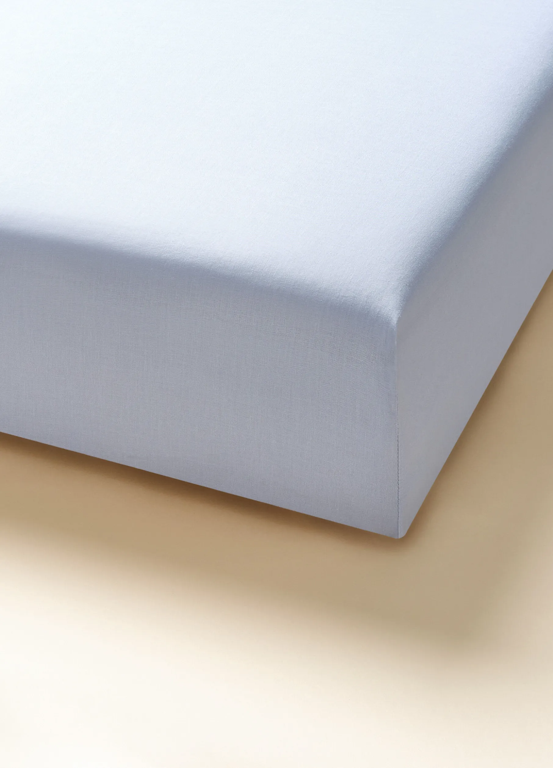 Lenzuolo singolo con angoli in cotone mélange