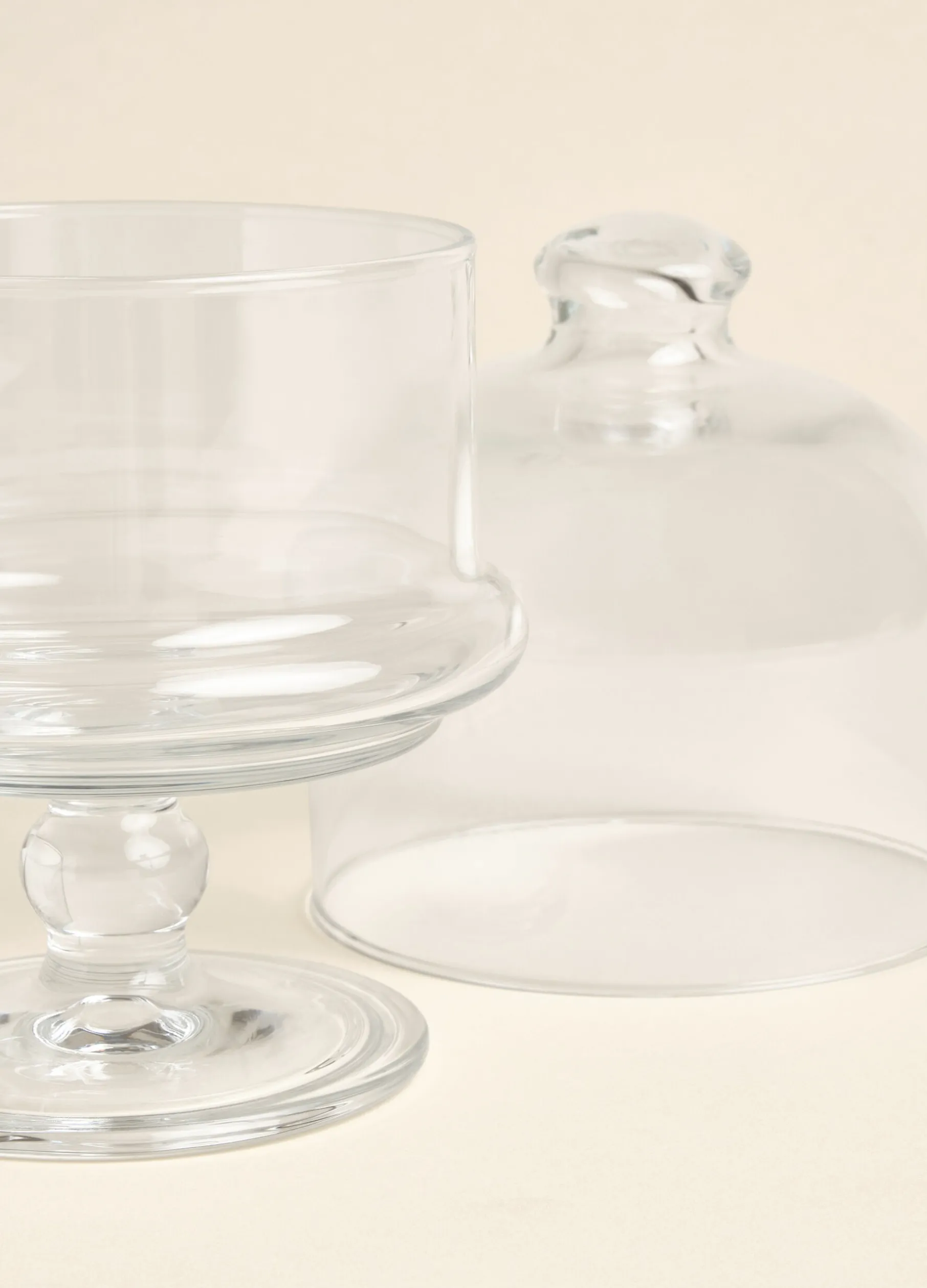 Mini patisserie in vetro trasparente