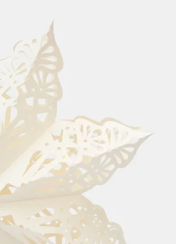 Ornamento grande a stella in carta