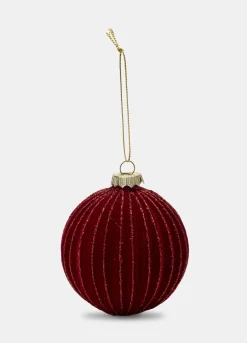 Pallina rivestita in velluto