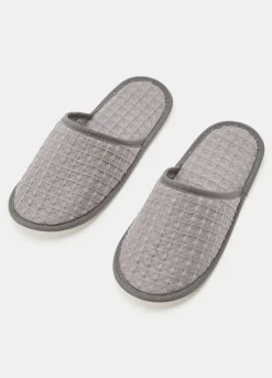 Pantofole a nido d'ape Made in Portogallo