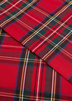 Parure copripiumino a due piazze in cotone a scacchi