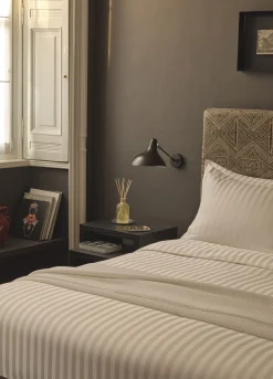 Parure copripiumino singolo in raso di cotone