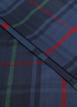 Parure lenzuolo a due piazze in cotone a scacchi