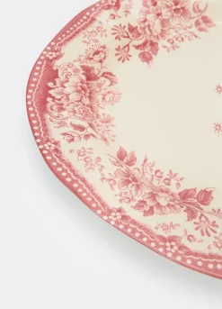 Piatto da portata con decorazione natalizia