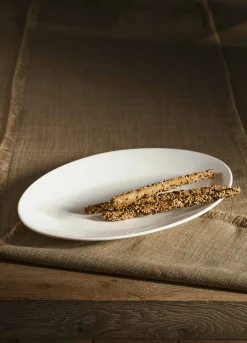 Piatto da portata ovale in porcellana