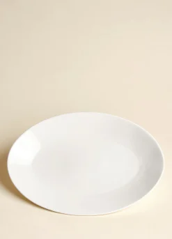 Piatto da portata ovale in porcellana