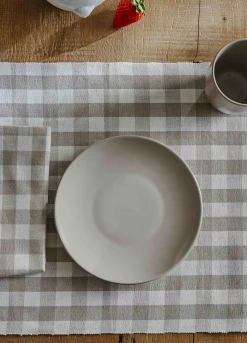 Piatto dessert in gres