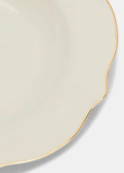 Piatto fondo in porcellana bone china