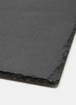 Piatto in ardesia quadrato