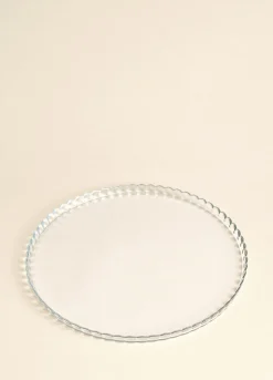 Piatto per torte in vetro