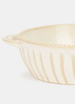 Pirofila rotonda in ceramica