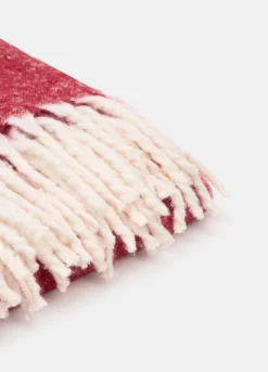 Plaid singolo effetto mélange