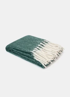 Plaid singolo effetto mélange