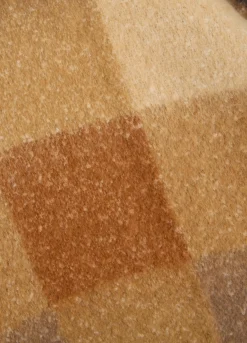 Poncho aperto a quadri