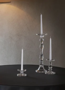 Portacandela in vetro