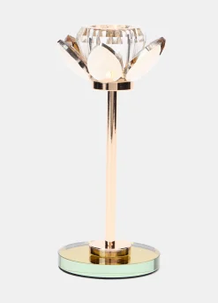 Portacandela rialzato con piedistallo