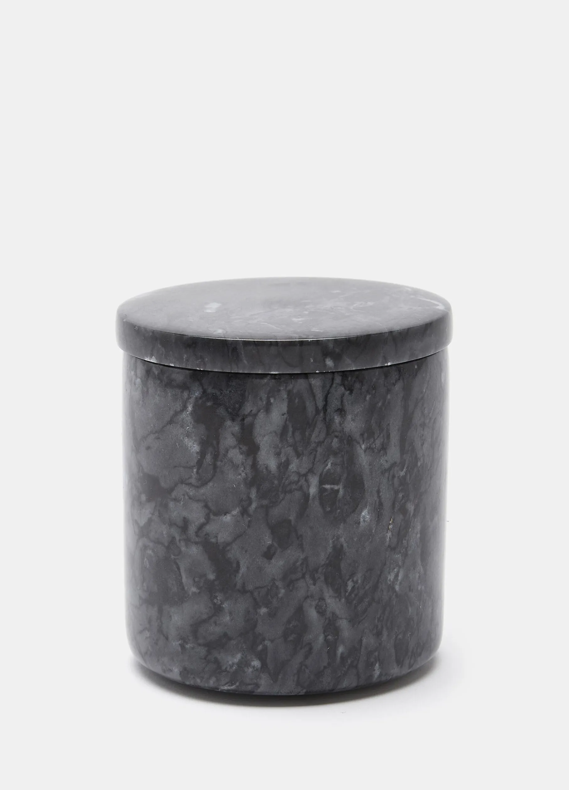 Portaspazzolini marmo con coperchio