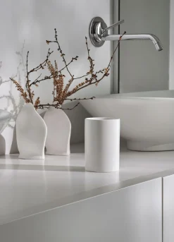 Portaspazzolino bianco