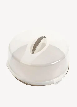 Portatorta grigio diametro 30 cm