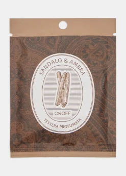 Profumatore per cassetti e armadi Sandalo e Ambra