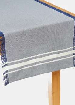 Runner a costine in puro cotone