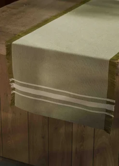 Runner in cotone bio con nappine