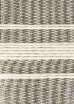 Runner in cotone biologico sfrangiato