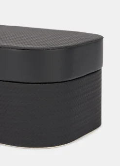 Scatola ovale grande con coperchio