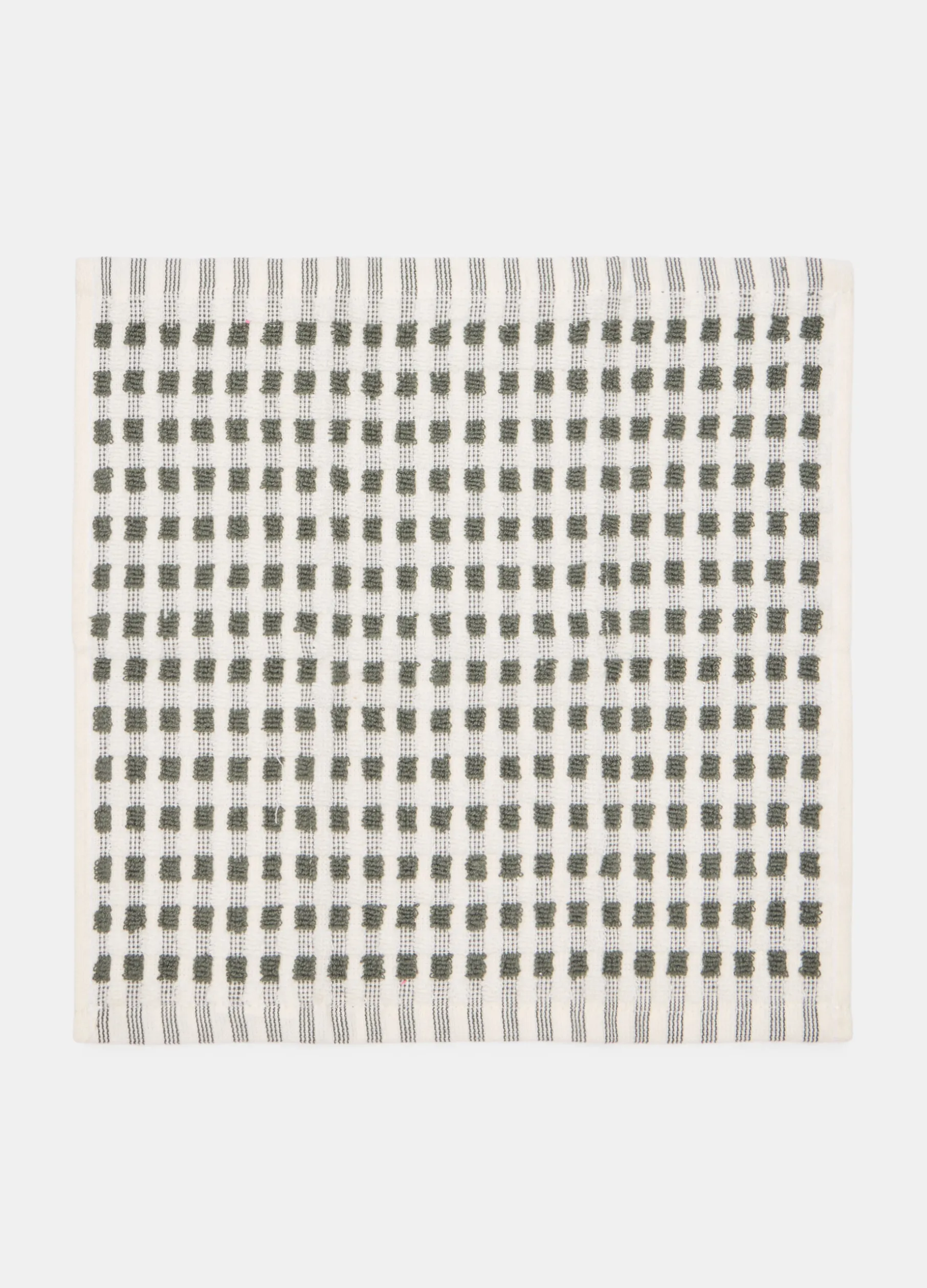 Set 4 asciugamani in cotone a nido d'ape