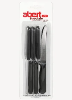 Set 6 coltelli in acciaio inox