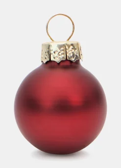 Set 40 palline in vetro satinato