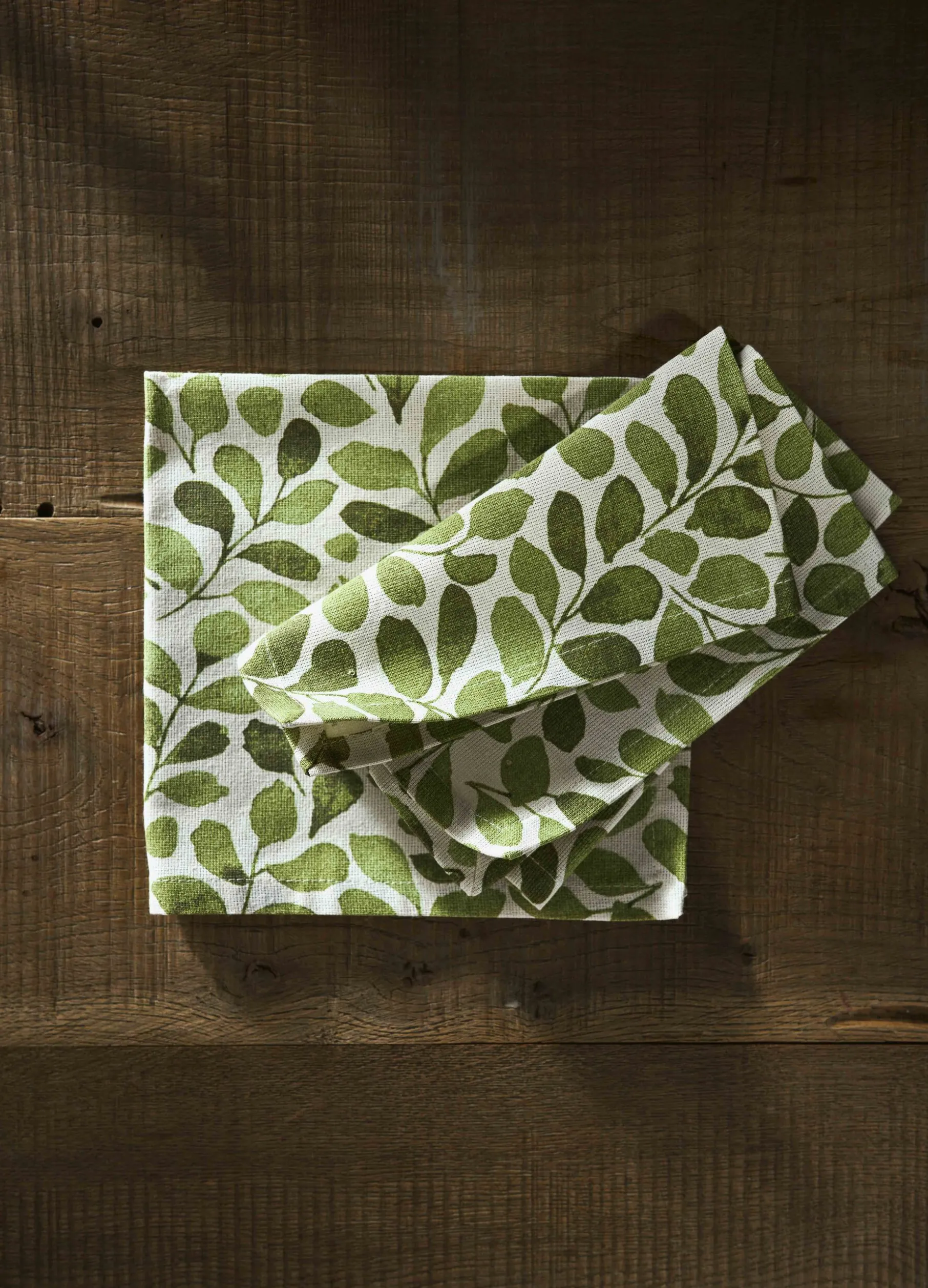 Set 2 tovaglioli in puro cotone biologico