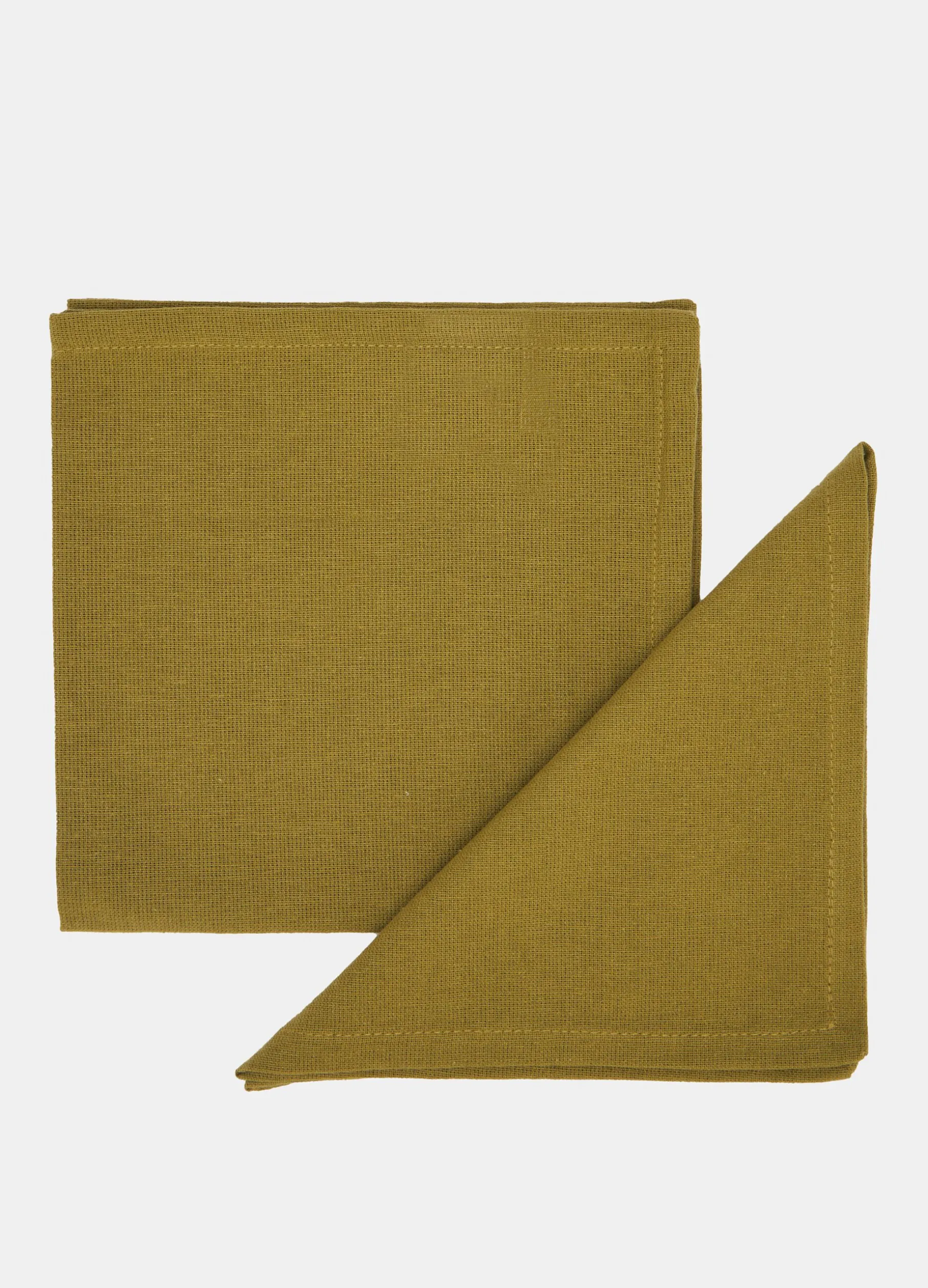 Set 2 tovaglioli in puro cotone biologico