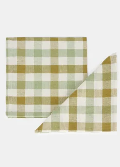 Set 2 tovaglioli in puro cotone biologico