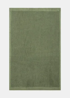 Set asciugamani in spugna di cotone