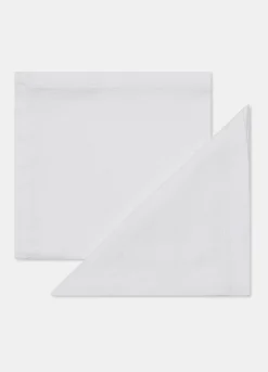 Set due tovaglioli cotone con trama