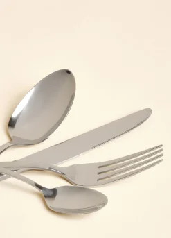 Set posate da 16 acciaio lucido
